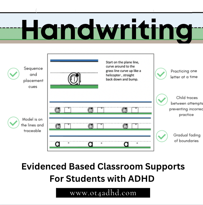 How to Support Handwriting Acquisition for Students with ADHD