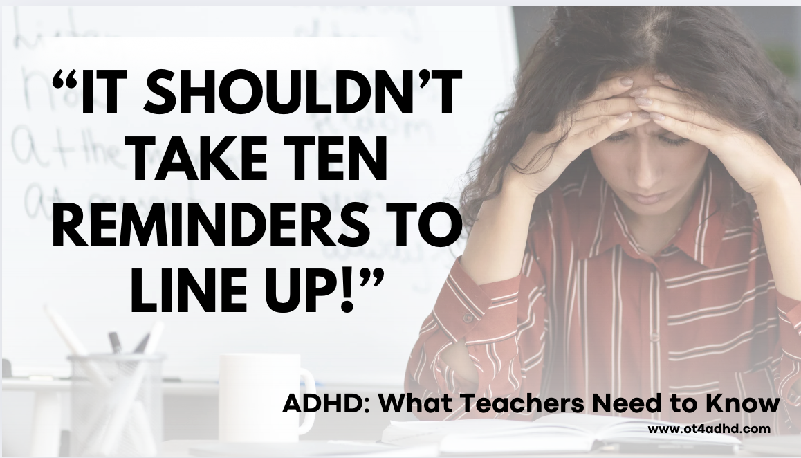 Classroom Management for Students with ADHD- The Three P’s
